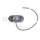 Плафон подсветки номера 12-24 В, 76×30 мм, провод 18 см - Фото 2