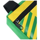 Велосумка подрамная с отсеком для бутылки, жёлтая - Фото 4