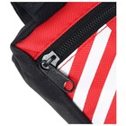 Велосумка подрамная с отсеком для бутылки, красная - Фото 4