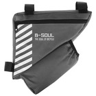 Велосумка подрамная с отсеком для бутылки, серая - Фото 3