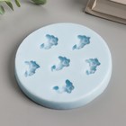 Молд силикон "Цветочки" 2,4х1,6х1 см  (артикул 7672030)  большой выбор товаров оптом и в розницу по низким ценам с доставкой