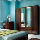 Шкаф двухстворчатый Беатрис Модуль-2, 800х500х2200, Орех Гепланкт - фото 27789900