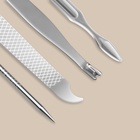 Набор маникюрный «Soft», 10 предметов, в футляре, цвет МИКС 7183822