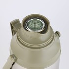 Термос 2 л, со стеклянной колбой, сохраняет тепло 12 ч, с кружкой,  микс - фото 11920641