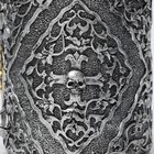 Кружка средневековая «Череп с мечом. Хэллоуин», 400 мл, нержавеющая сталь, серебристая - Фото 5