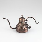 Чайник заварочный из нержавеющей стали «Султан», 420 мл, 304 сталь, цвет бронзовый - Фото 1