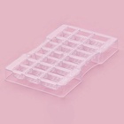 Форма для конфет и шоколада «Лего», пластик, 24 ячейки, 20×12×2.5 см, глубина 1.5 см, прозрачная - Фото 2