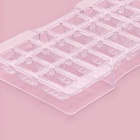 Форма для конфет и шоколада «Лего», пластик, 24 ячейки, 20×12×2.5 см, глубина 1.5 см, прозрачная - Фото 3