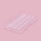 Форма для конфет и шоколада «Лего», пластик, 24 ячейки, 20×12×2.5 см, глубина 1.5 см, прозрачная - Фото 4