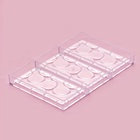 Форма для шоколада KONFINETTA «Симпл-димпл», 27.5×17.5×2.5 см, 3 ячейки 15.3×7.5×0.8 см, пластик, прозрачная 7129779