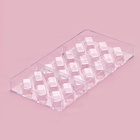 Форма для конфет и шоколада KONFINETTA «Буэно», 27.5×13.5×2.5 см, 21 ячейка 3.5×1.5×1 см, прозрачная - Фото 4