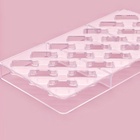 Форма для конфет и шоколада KONFINETTA «Буэно», 27.5×13.5×2.5 см, 21 ячейка 3.5×1.5×1 см, пластик, прозрачная - Фото 10