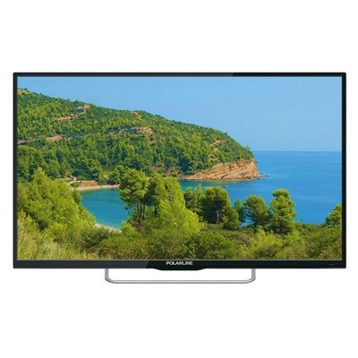 Телевизор PolarLine 43PU11TC-SM, 43", 2160р, DVB-T/T2/C, 3 HDMI, 2 USB , Smart TV, черный