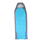 Спальный мешок BTrace Hover, левый, цвет серый, синий - Фото 1