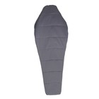 Спальный мешок BTrace Zero, кокон, 2 слоя, размер L, правый, 90х220 см, цвет серый/синий - Фото 2