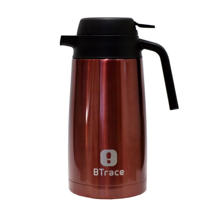 Термос-кофейник BTrace 705-1600 вишневый, 1600 мл - Фото 1