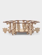 Подставка для яиц пасхальная Доляна, 12 ячеек, 26×26×15 см, дерево - Фото 3