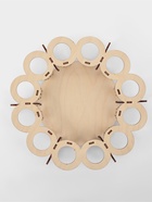 Подставка для яиц пасхальная Доляна, 12 ячеек, 26×26×15 см, дерево - Фото 4