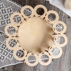 Подставка для яиц пасхальная Доляна, 12 ячеек, 26×26×15 см, дерево - Фото 8