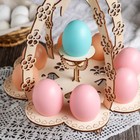 Подставка для яиц пасхальная, 9 ячеек, 22×22×29 см - фото 6548990