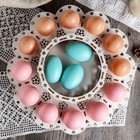 Подставка для кулича и яиц пасхальная, 12 ячеек, 29×29×10 см - Фото 4