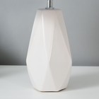 Настольная лампа 16873/1WT E14 40 Вт белый 23×23×36 см RISALUX - Фото 5