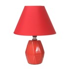Настольная лампа 16877/1RD E14 40Вт красный 18х18х24 см RISALUX - Фото 7