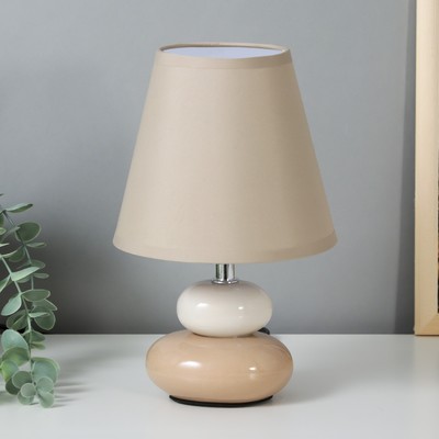 Настольная лампа 16878/1GR E14 40 Вт серый 16×16×25 см RISALUX