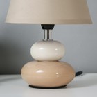 Настольная лампа 16878/1GR E14 40 Вт серый 16×16×25 см RISALUX - Фото 5