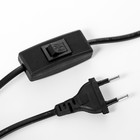 Настольная лампа 16878/1GR+BK E14 40 Вт серо-черный 16×16×25 см RISALUX - Фото 7