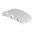 Светильник фасадный «Полусфера», 6 Вт, 3000К, 3 луча, IP65, 220 В, металлический корпус, белый, свечение тёплое белое - Фото 6