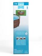 Бассейн каркасный Steel Pro, 305×100 см, круглый, цвет ротанг, 5617P Bestway - Фото 10