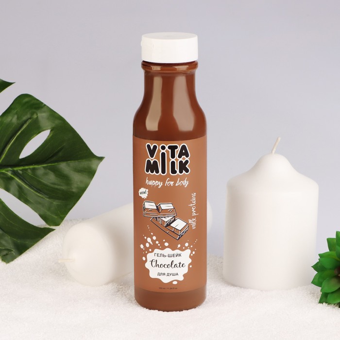 

Гель для душа VitaMilk-шейк шоколад и молоко, 350 мл