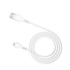 Кабель Hoco X37, Lightning - USB, 2.4 А, 1 м, PVC оплетка, белый - Фото 7