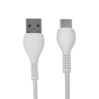 Кабель Hoco X37, Type-C - USB, 3 А, 1 м, PVC оплетка, белый - Фото 4