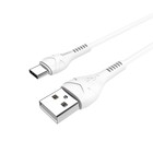 Кабель Hoco X37, Type-C - USB, 3 А, 1 м, PVC оплетка, белый - Фото 2
