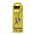 Кабель Hoco X33, Type-C - USB, 5 А, 1 м, PVC оплетка, черный - фото 51484279 Кабель Hoco X33, Type-C - USB, 5 А, 1 м, PVC оплетка, черный - фото 51484279