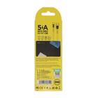Кабель Hoco X33, Type-C - USB, 5 А, 1 м, PVC оплетка, черный - фото 51484280 Кабель Hoco X33, Type-C - USB, 5 А, 1 м, PVC оплетка, черный - фото 51484280