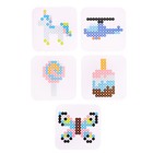 Аквамозаика «Большой набор», 20 трафаретов, 6 основ, 1500 шариков - Фото 6