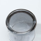 Набор банок стеклянных для сыпучих продуктов «Винни», 300 мл, 9×12, с ложкой, 2 шт, цвет серый - Фото 4