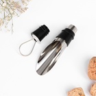 Подарочный набор сомелье «Вино хорошая идея», штопор, пробка, каплеуловитель для вина - фото 38935760