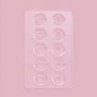 Форма для конфет и шоколада «Конфи», 20×12×2.5 см, 10 ячеек 3×1.5 см, пластик, прозрачная - Фото 2