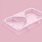 Форма для шоколада KONFINETTA «Любовь», 20×12×2.5 см, 2 ячейки 10×10×2 см, прозрачная - Фото 3