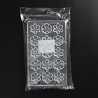 Форма для шоколада «Цветочек», 15 ячеек, 20×12×2,5 см, ячейка 2,5×1,5 см - фото 24197336