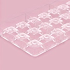 Форма для конфет и шоколада KONFINETTA «Восход», 27.5×17.5×2.5 см, 21 ячейка 2.5×2.5×1 см, прозрачная - Фото 5