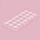 Форма для конфет и шоколада KONFINETTA «Клевер», 27.5×17.5×2.5 см, 21 ячейка 2.5×2.5×1 см, прозрачная - Фото 4