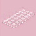 Форма для конфет и шоколада KONFINETTA «Клевер», 27.5×17.5×2.5 см, 21 ячейка 2.5×2.5×1 см, пластик, прозрачная - Фото 5