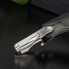 Штопор складной «Умелец», нержавеющая сталь, цвет чёрный - фото 59335108