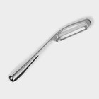 Овощечистка Доляна «Идея» нержавеющая сталь, цвет чёрный - Фото 4