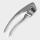 Пресс для чеснока Magistro Volt, нержавеющая сталь, серебристый - Фото 3